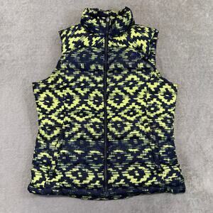 The North Face Nuptse 2 Down Puffer Vest Womens Medium Cosmic Blue Ski Snow Gorp